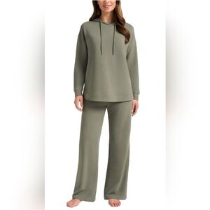 BNWT Women's Max@ Mia 2 pcs Lounge Set #M Dark Sage